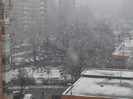 ninsoare in Bucuresti...