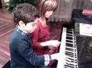 Debby Ryan gives Cameron a quick piano lesson 104