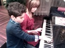 Debby Ryan gives Cameron a quick piano lesson 129