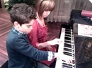 Debby Ryan gives Cameron a quick piano lesson 141