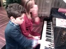 Debby Ryan gives Cameron a quick piano lesson 151