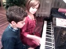 Debby Ryan gives Cameron a quick piano lesson 162