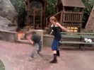 Cameron vs. Debby - Kung Fu battle! 039