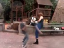 Cameron vs. Debby - Kung Fu battle! 046