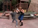 Cameron vs. Debby - Kung Fu battle! 053