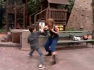 Cameron vs. Debby - Kung Fu battle! 054