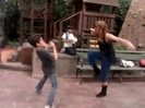 Cameron vs. Debby - Kung Fu battle! 061