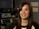 Demi in the recording studio. 502