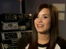 Demi in the recording studio. 518