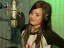 Demi in the recording studio. 522