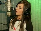 Demi in the recording studio. 528