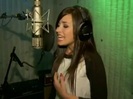 Demi in the recording studio. 634