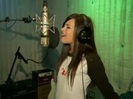 Demi in the recording studio. 644