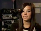 Demi in the recording studio. 652