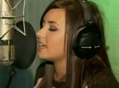 Demi in the recording studio. 685