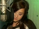 Demi in the recording studio. 700