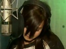 Demi in the recording studio. 701