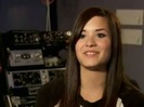 Demi in the recording studio. 704