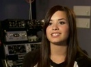 Demi in the recording studio. 714