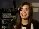 Demi in the recording studio. 745