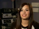 Demi in the recording studio. 754