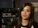 Demi in the recording studio. 756