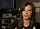 Demi in the recording studio. 763