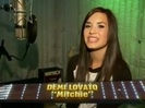 Demi in the recording studio. 146