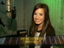 Demi in the recording studio. 149
