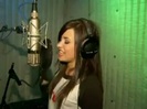 Demi in the recording studio. 152