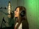 Demi in the recording studio. 153