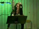Demi in the recording studio. 192