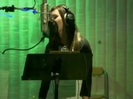 Demi in the recording studio. 205
