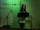 Demi in the recording studio. 228