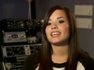 Demi in the recording studio. 250