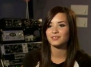 Demi in the recording studio. 309