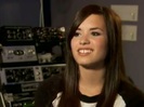 Demi in the recording studio. 402