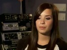 Demi in the recording studio. 458