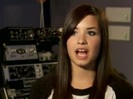 Demi in the recording studio. 468
