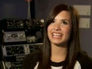 Demi in the recording studio. 488