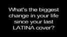 Latina Magazine covershoot bts 374