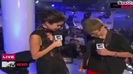 Selena Gomez Interviews Justin Bieber at MTV VMAs 2011 050