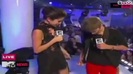 Selena Gomez Interviews Justin Bieber at MTV VMAs 2011 054