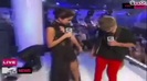 Selena Gomez Interviews Justin Bieber at MTV VMAs 2011 059