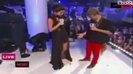 Selena Gomez Interviews Justin Bieber at MTV VMAs 2011 068