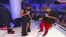 Selena Gomez Interviews Justin Bieber at MTV VMAs 2011 098
