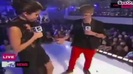 Selena Gomez Interviews Justin Bieber at MTV VMAs 2011 123