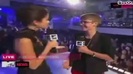Selena Gomez Interviews Justin Bieber at MTV VMAs 2011 192