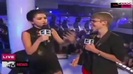 Selena Gomez Interviews Justin Bieber at MTV VMAs 2011 208