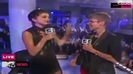 Selena Gomez Interviews Justin Bieber at MTV VMAs 2011 213